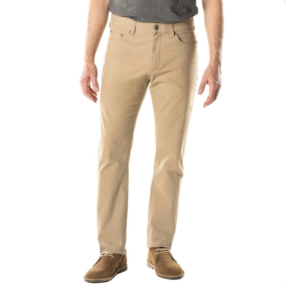 New Members Mark Mens Mason Pants - 32 x 30 Khaki